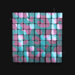 #805 PRINT LEOPARD Sky/Pink - Decor