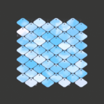 #011 Chameleon Effect Blue / Pink - Decor