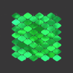 #040 Chameleon Effect Green / Blue - Decor