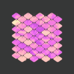 #030 Chameleon Effect Lilac / Yellow - Decor